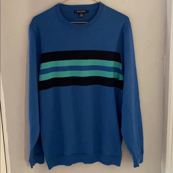 Brooks Brothers Boy’s CrewNeck Blue Sweater - XL